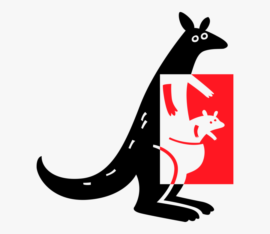 Transparent Kangaroo Clip Art - Kangaroo, Transparent Clipart