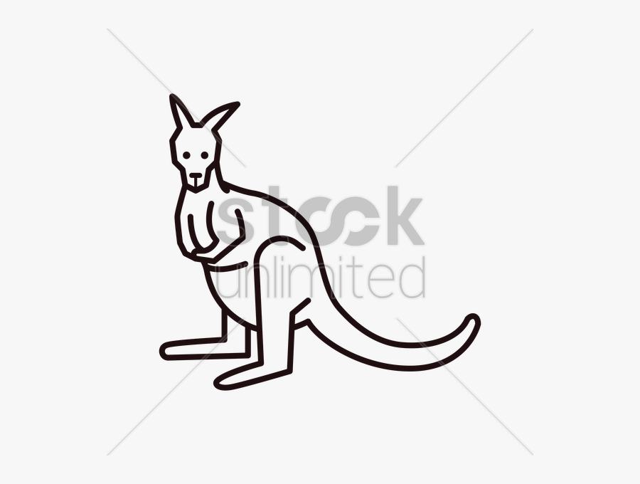 Transparent Kangaroo Clip Art - Stockunlimited, Transparent Clipart