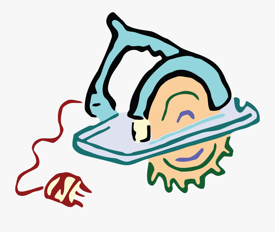 Free Clipart Of A Circular Saw - Power Saw Clipart, Transparent Clipart