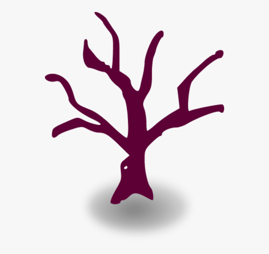 Dead Tree Cartoon Vector Clip Art - Clip Art Tree Branch, Transparent Clipart