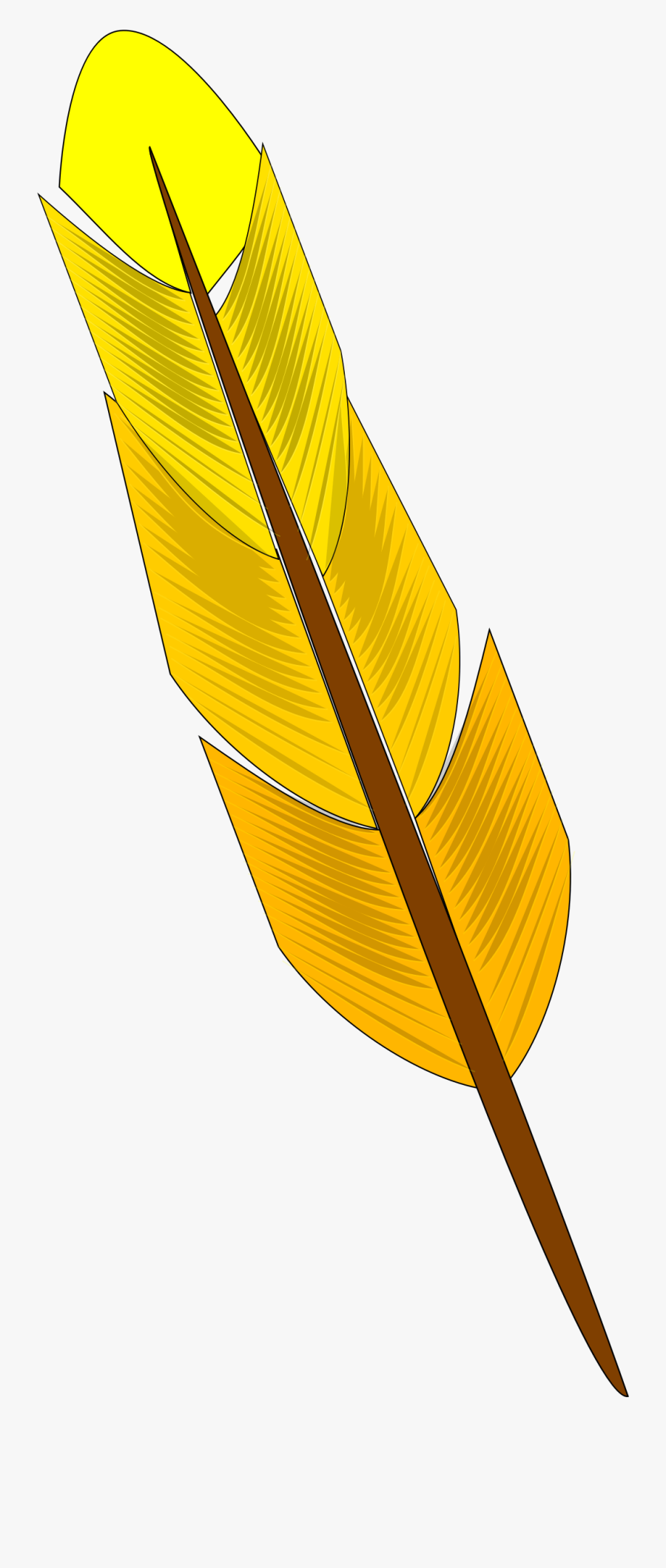 Bird Clip Art Transprent Feather Yellow , Free Transparent Clipart