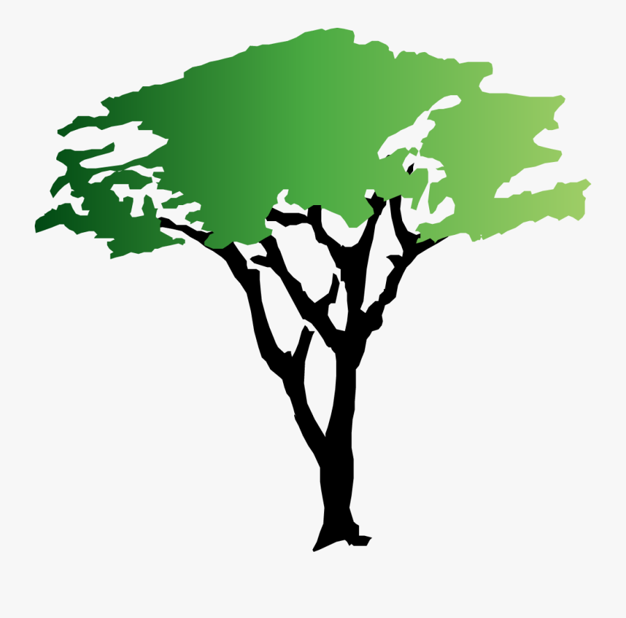 Clipart Of Tree - Free Acacia Tree Clipart, Transparent Clipart