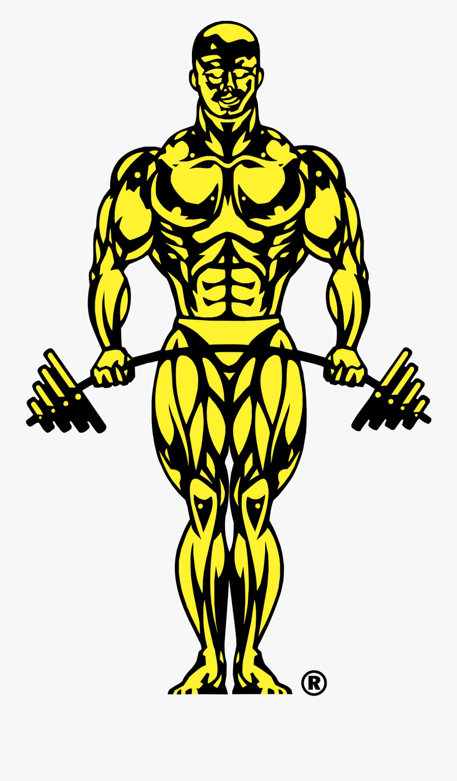 Gold"s Gym Logo Png Transparent - Gold Gym, Transparent Clipart