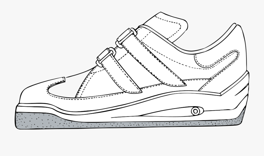 Gym Shoe - Shoe Clip Art, Transparent Clipart