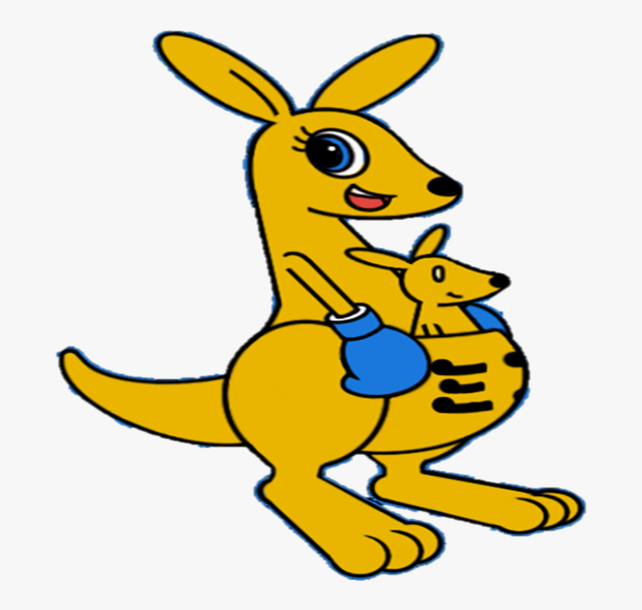 Kangaroo Clipart Mascot - Super Smash Bros Hexagons, Transparent Clipart