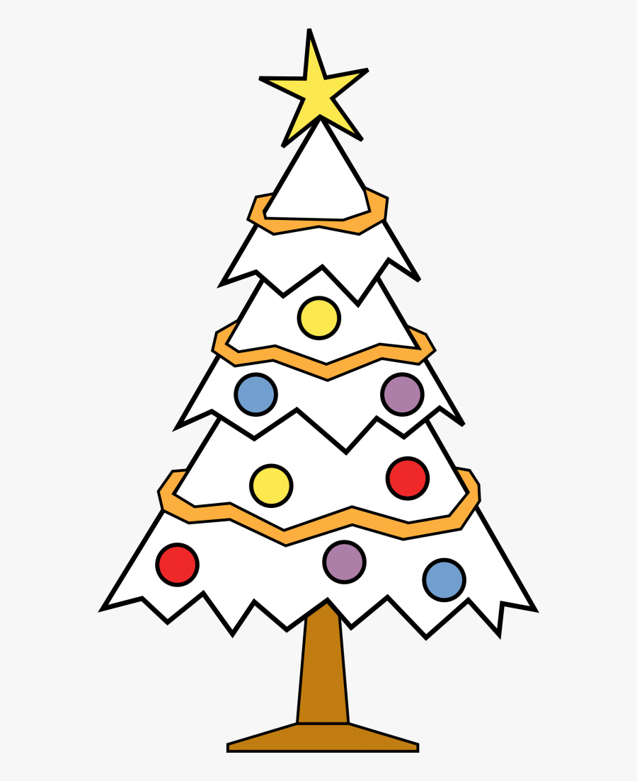 Clipart Tree Black And White - Christmas Tree Ki Drawing, Transparent Clipart