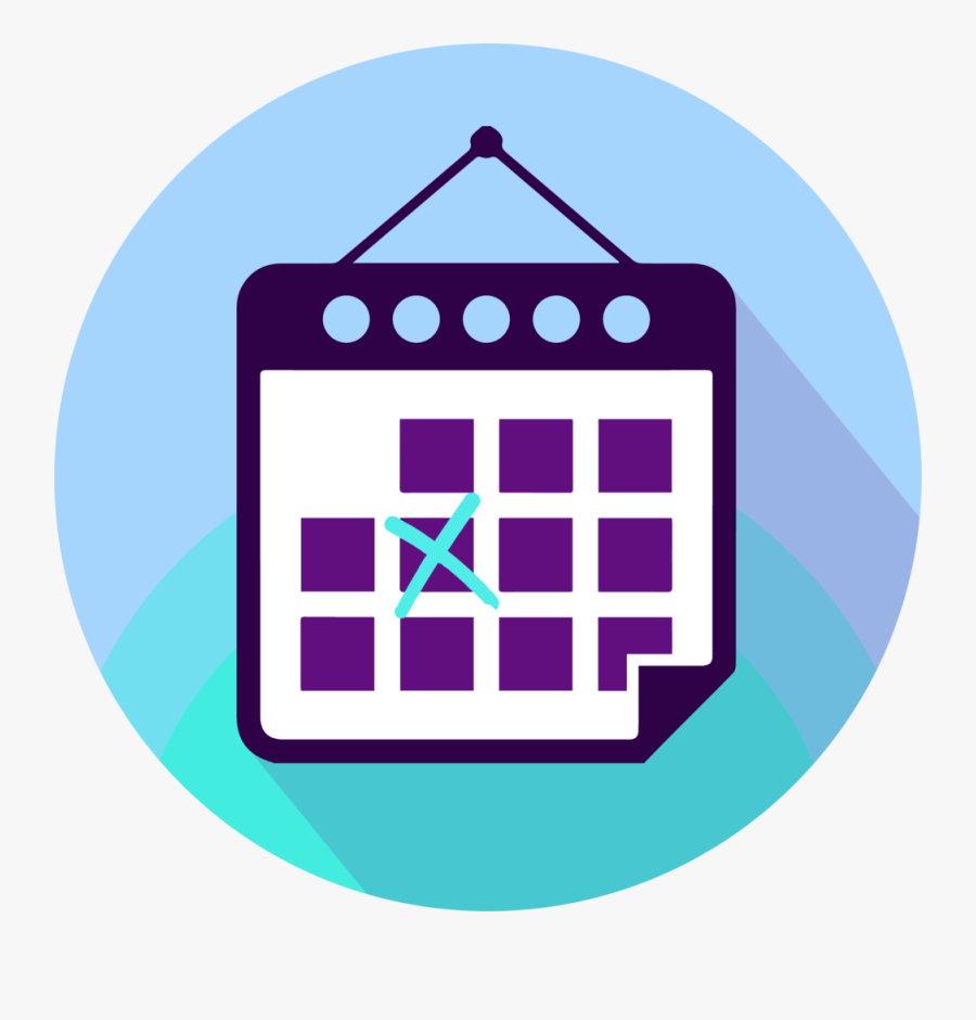 Calendar Icon Transparent - Calendar Symbol Png, Transparent Clipart