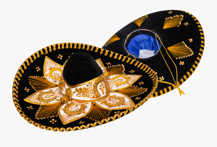 Genuine Sombrero Adult Mariachi Sombrero Charro Hat - Mariachi Sombrero Charro, Transparent Clipart
