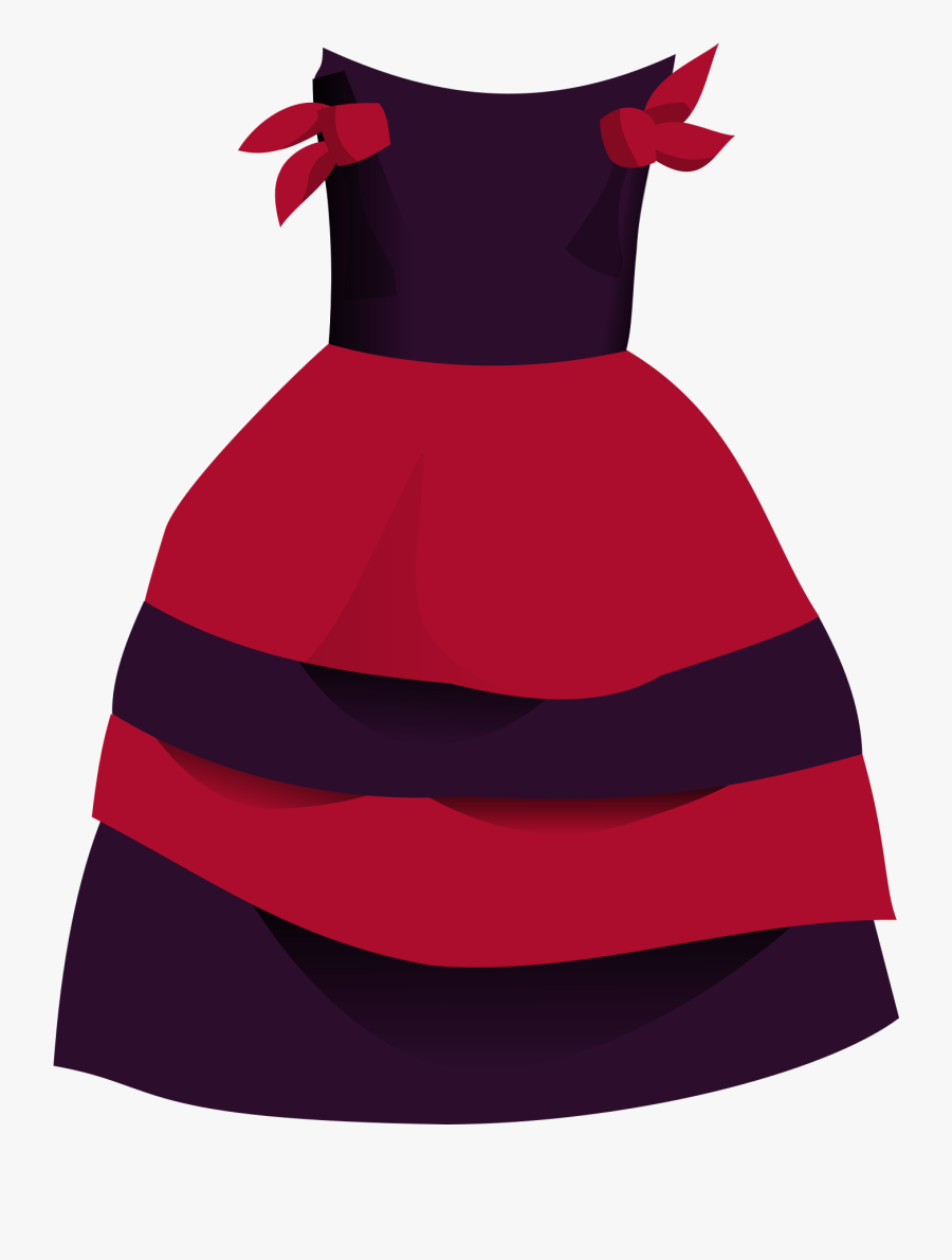 Clipart - Dress Girl Clipart Png, Transparent Clipart