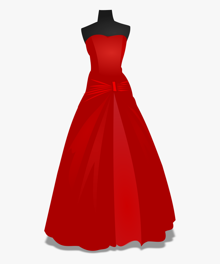 Gown - Fancy Dresses Clip Art, Transparent Clipart