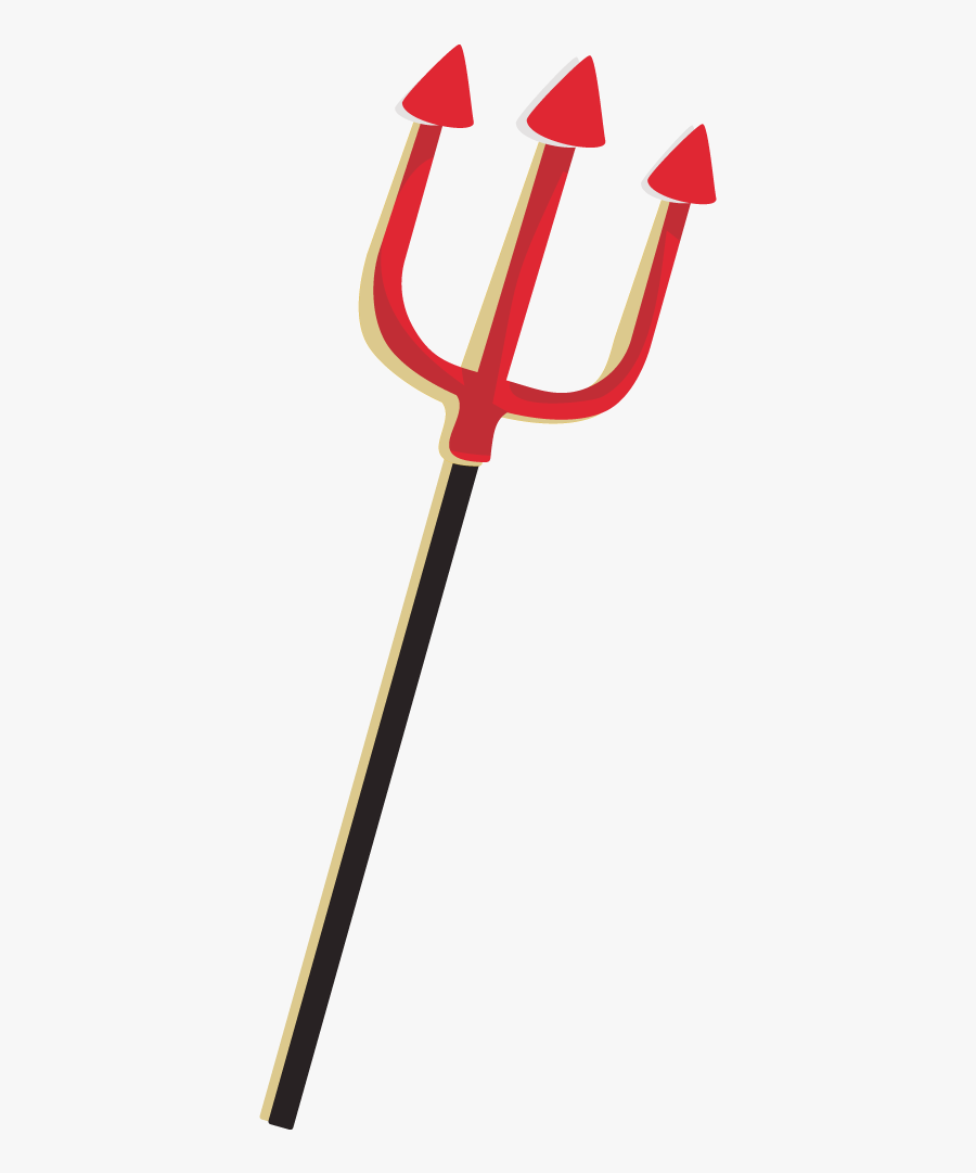 Devil Clipart Pick - Devil Staff Clipart, Transparent Clipart