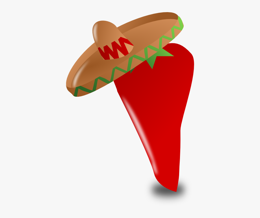 Mexico Sombrero Chili - Cinco De Mayo Clipart Png, Transparent Clipart