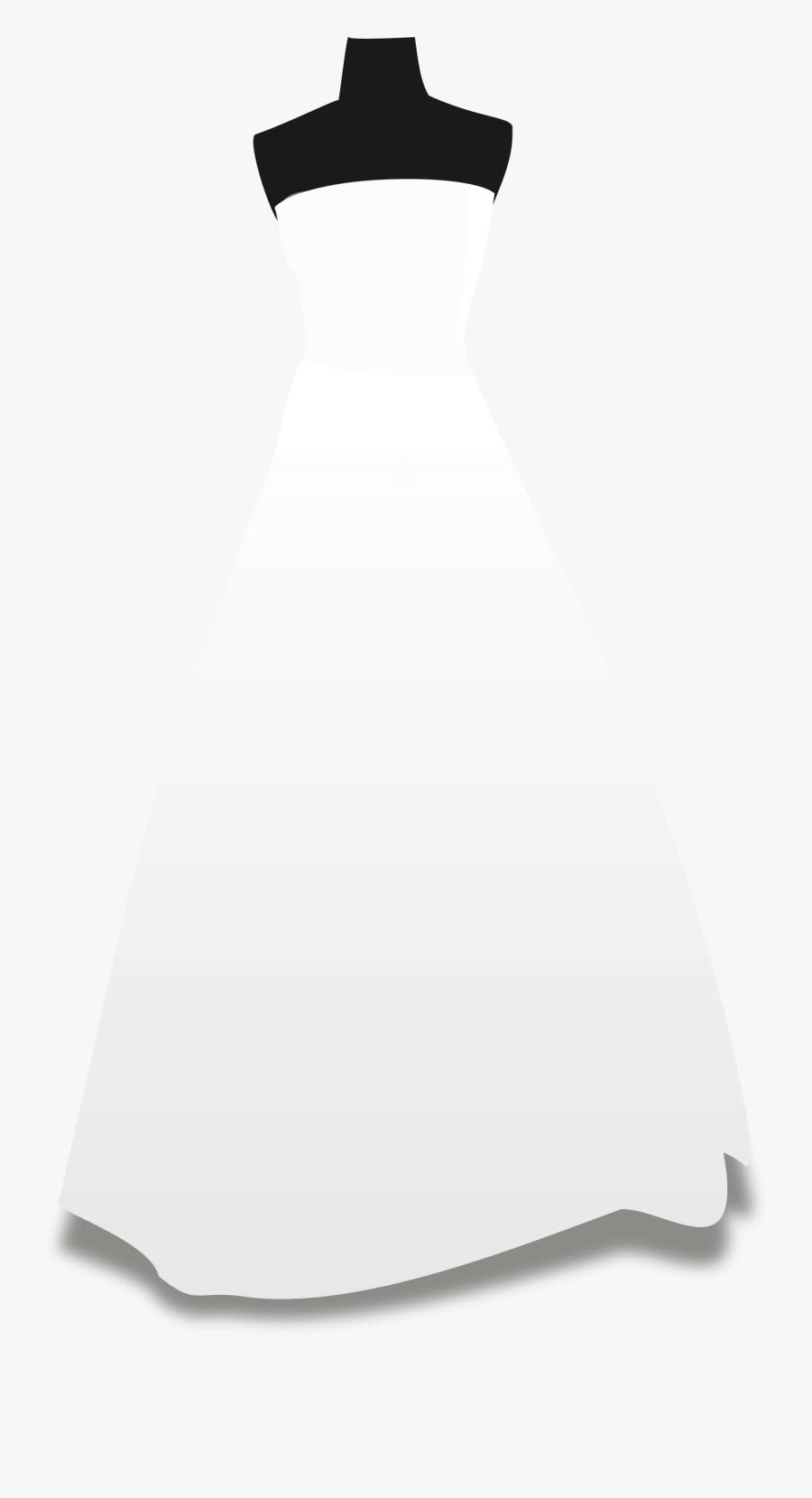 Wedding Dress Clipart Png - Bridal Dress Clipart Png, Transparent Clipart