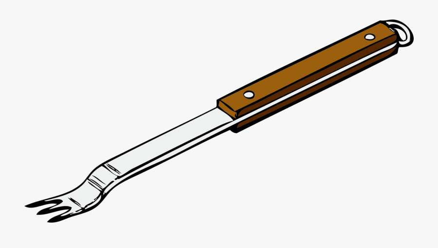 Barbeque Fork, Transparent Clipart