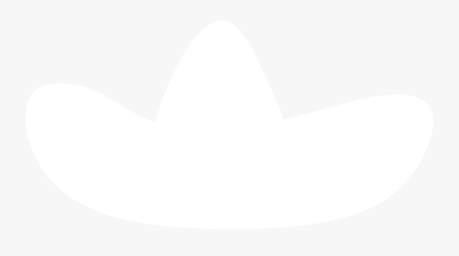 Sombrero Silhouette By Paperlightbox - Sombrero White Silhouette, Transparent Clipart