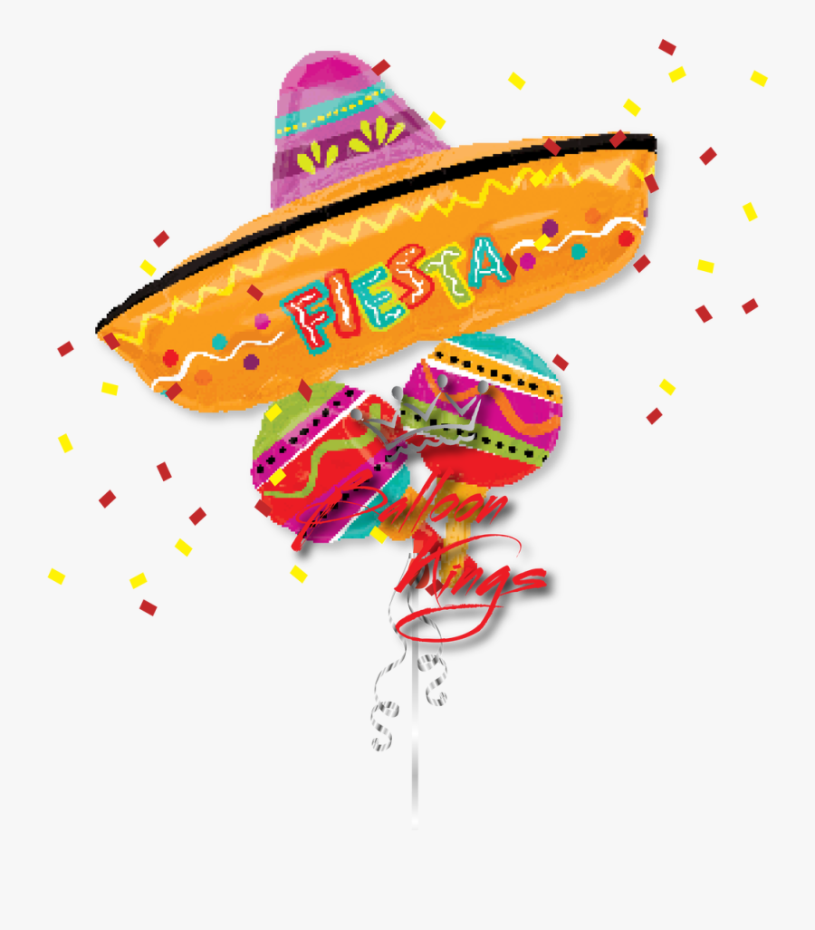 Transparent Sombrero Clip Art - Fiesta Sombrero, Transparent Clipart