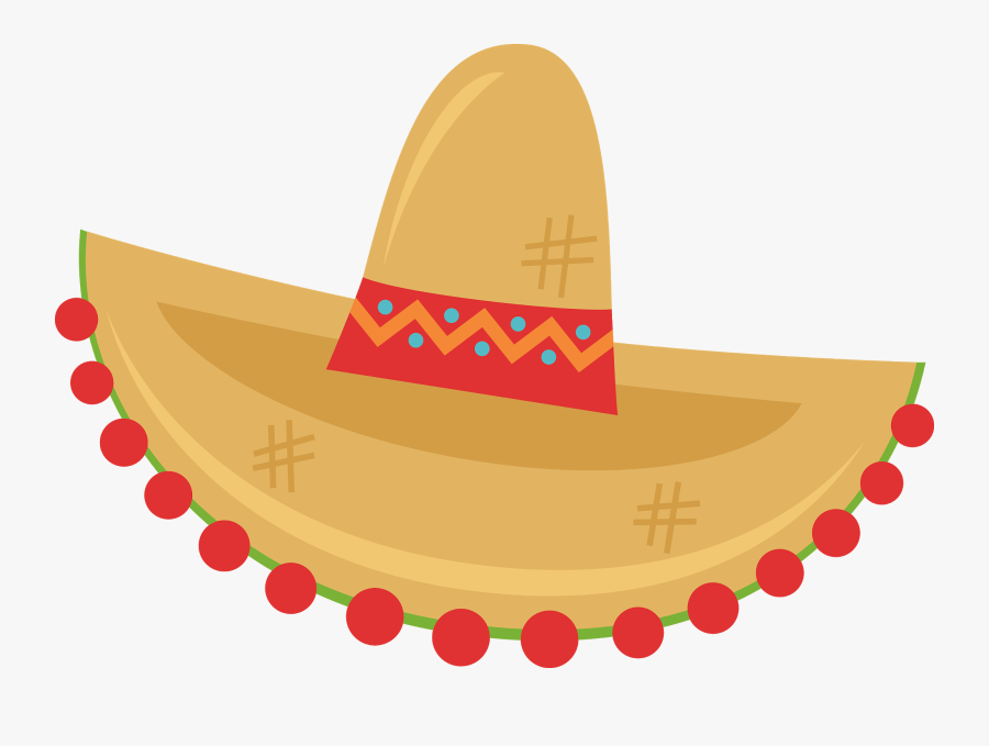 Miss Kate Cuttables - Transparent Background Mexican Hat Png, Transparent Clipart