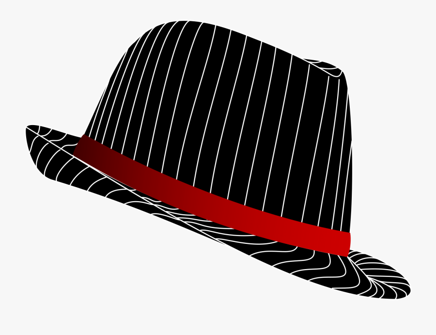 Gangster Hat Transparent Background, Transparent Clipart