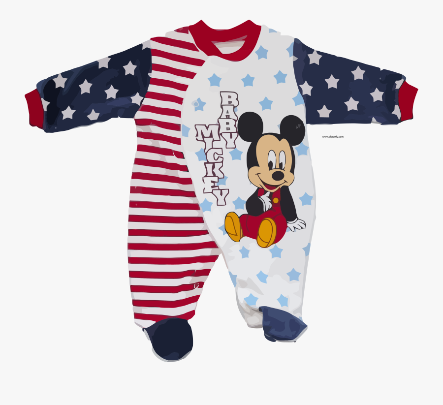 Mickey Baby Dress Clipart Png - Baby Dress Hd Clipart, Transparent Clipart
