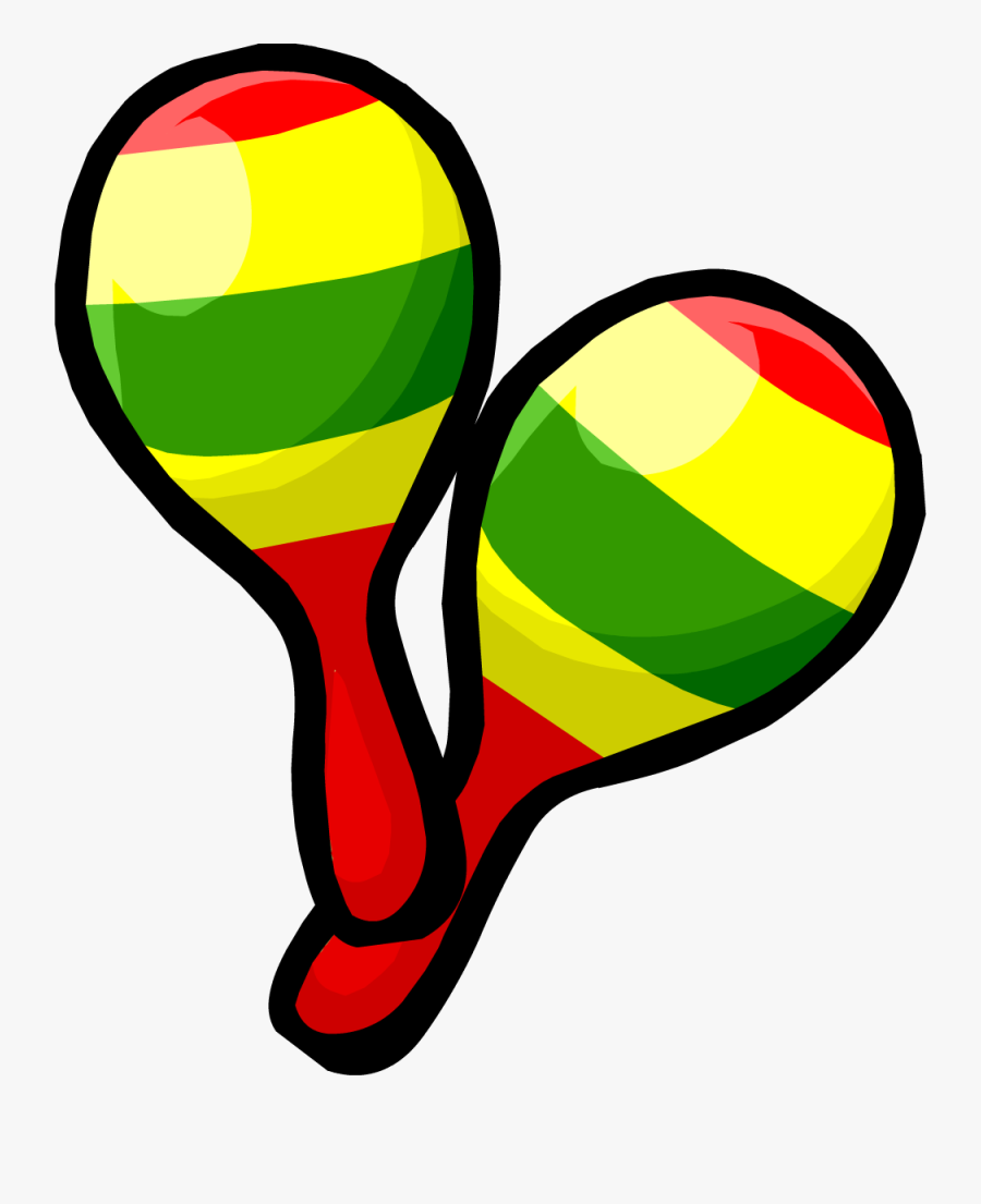 Sombrero Maracas Clip Art - Maracas Clipart, Transparent Clipart
