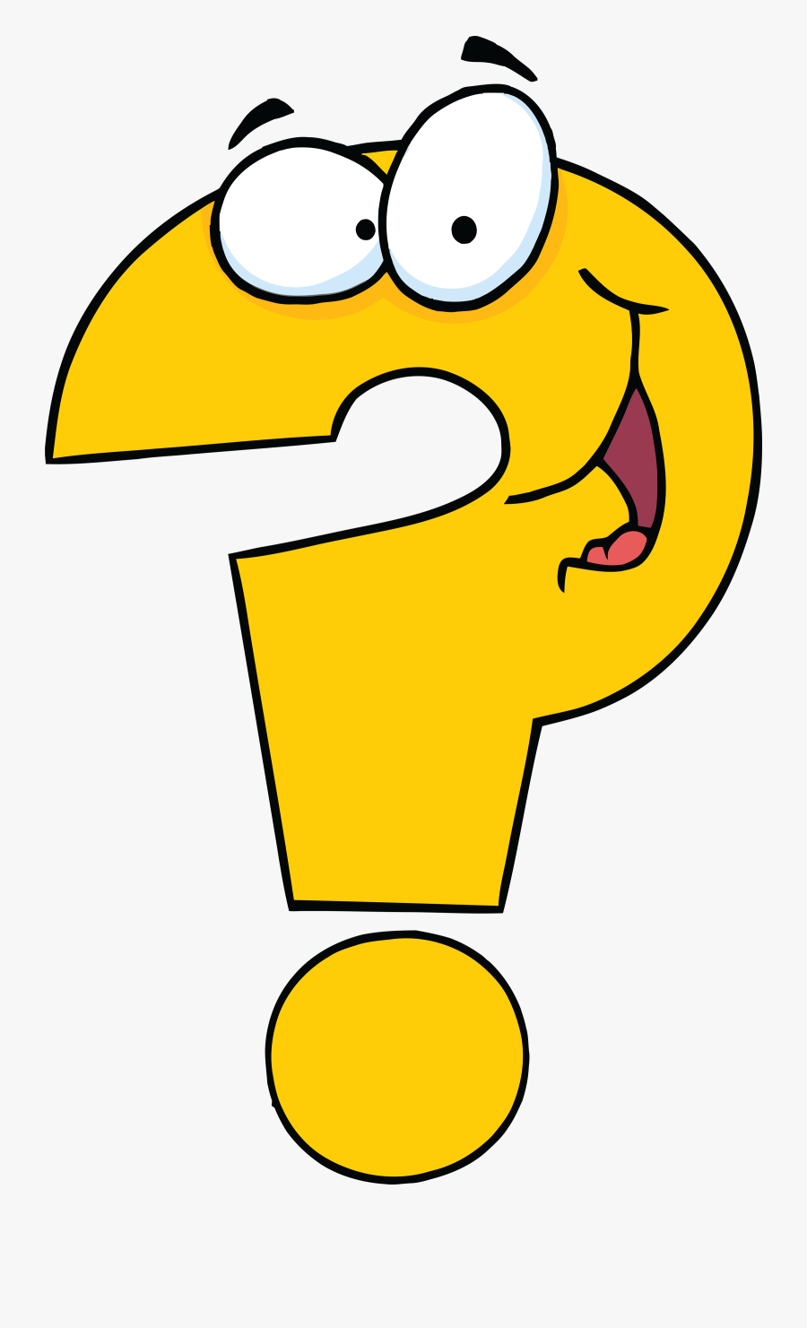 Question Face Face With Question Mark Clipart Kid - Question Mark With Eyes, Transparent Clipart