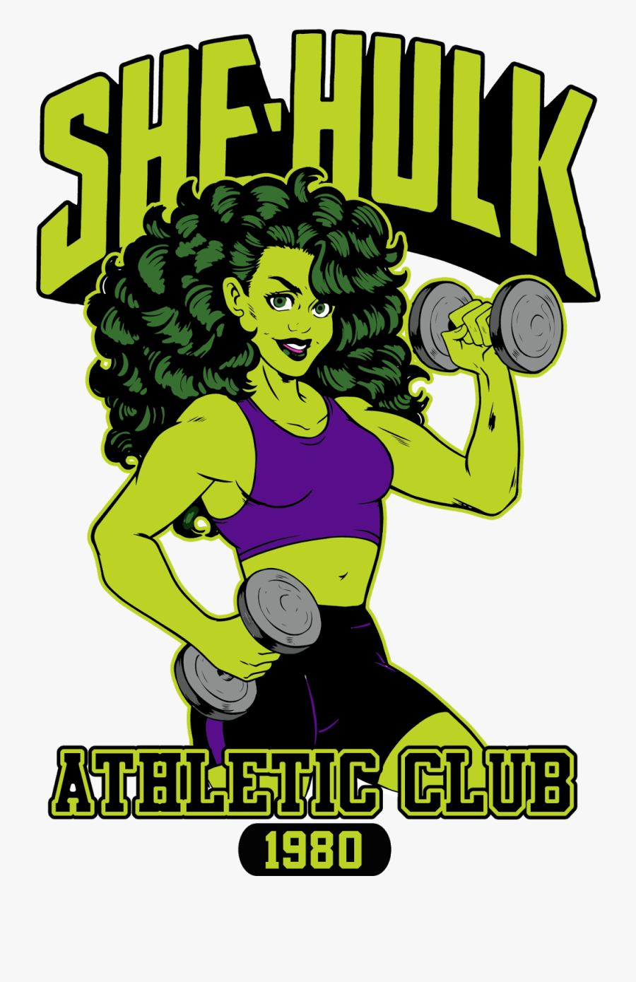 Transparent She Hulk Png - She Hulk Gym, Transparent Clipart