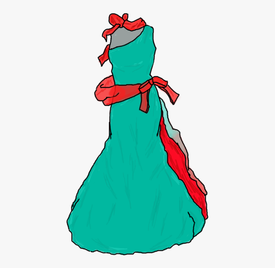 Formal Dress Clipart - Dress, Transparent Clipart