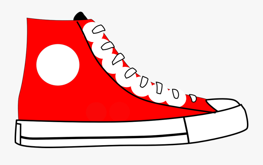 Sports Shoes Red Free - Pete The Cat Red Shoe, Transparent Clipart