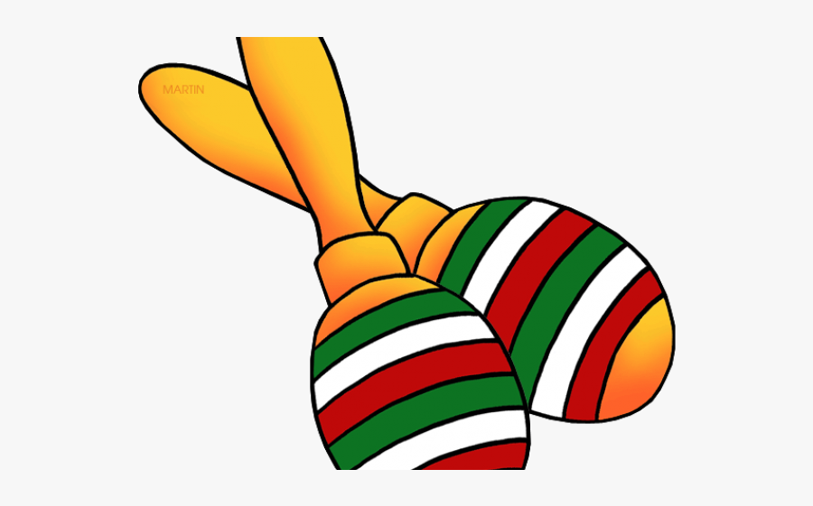 Banner Black And White Library Maracas Clipart Sombrero - Maracas Png, Transparent Clipart