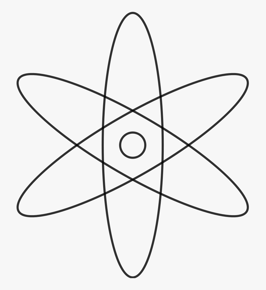 Stylized Dna Clipart, Vector Clip Art Online, Royalty - Atom Simple, Transparent Clipart