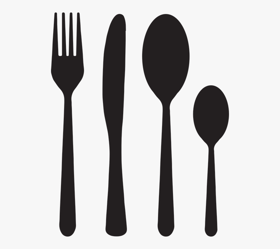 Tenedor Cuchara Cuchillo Vector, Transparent Clipart