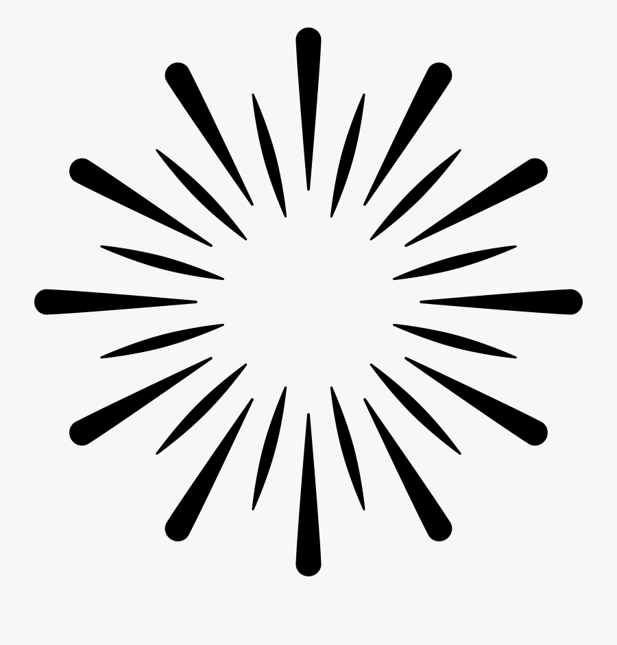 Pm Starburst Black Hi Res Png - Fork In The Road, Transparent Clipart