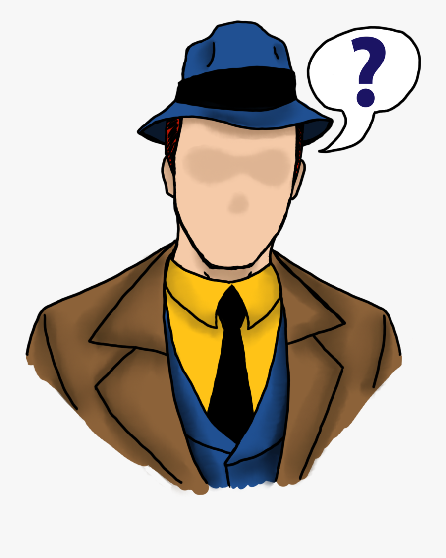 The Question From Dc - Cartoon, Transparent Clipart