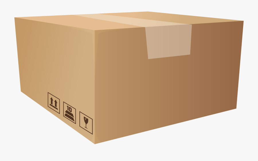 Packaging Box Png Clip Art - Package Box Png, Transparent Clipart