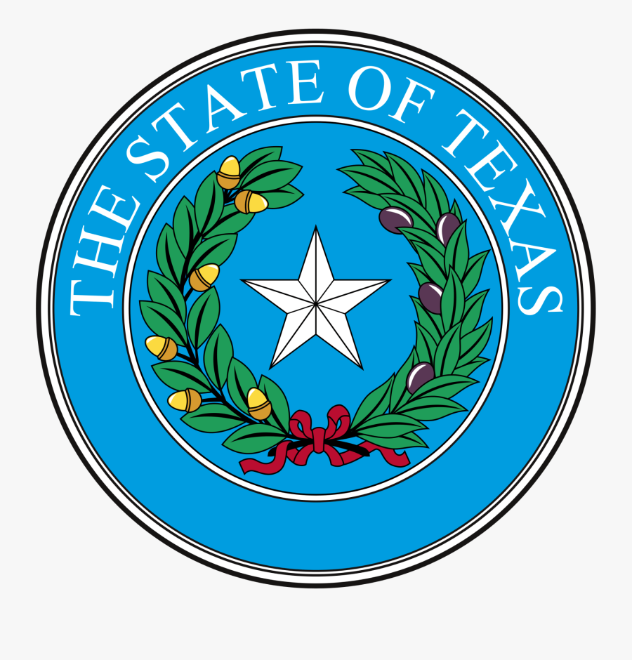 Texas's State Seal, Transparent Clipart