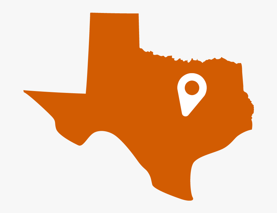 About Dallas, Texas - Texas Map No Background, Transparent Clipart