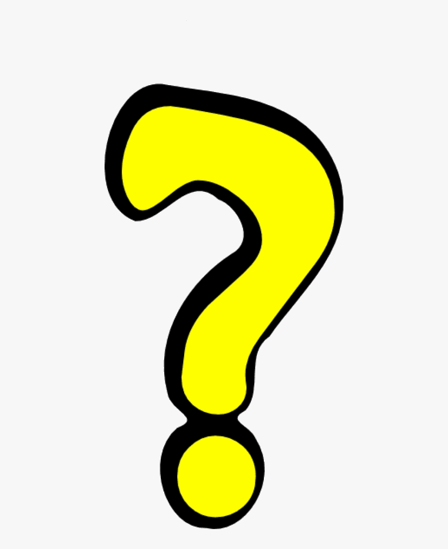 Question Mark Free Clipart Image With Transparent Yellow - Yellow Question Mark Clipart, Transparent Clipart