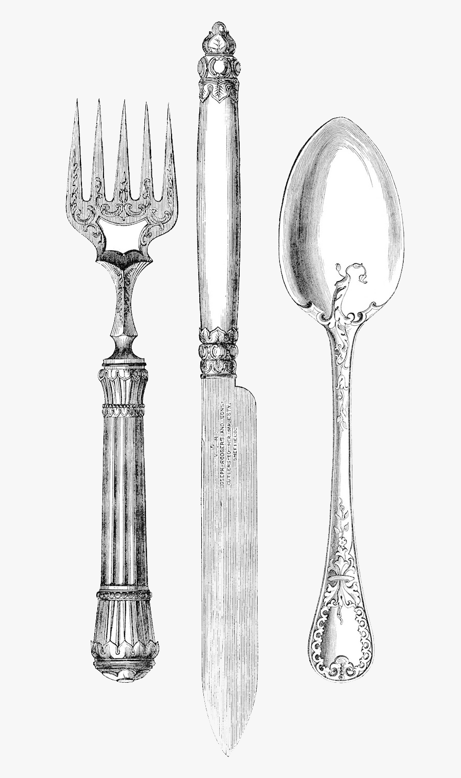Main Dishes - Fancy Forks And Knives, Transparent Clipart