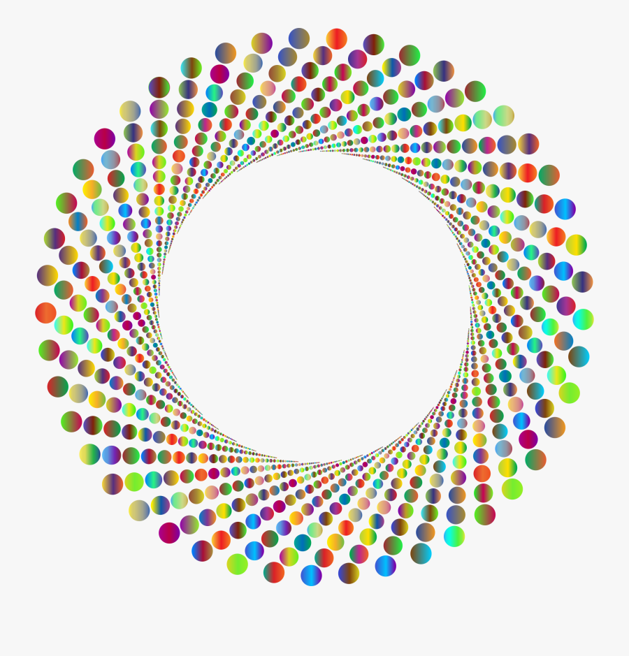 Dna Helix Frame Ii Polyprismatic - Kaleidoscope Vector, Transparent Clipart