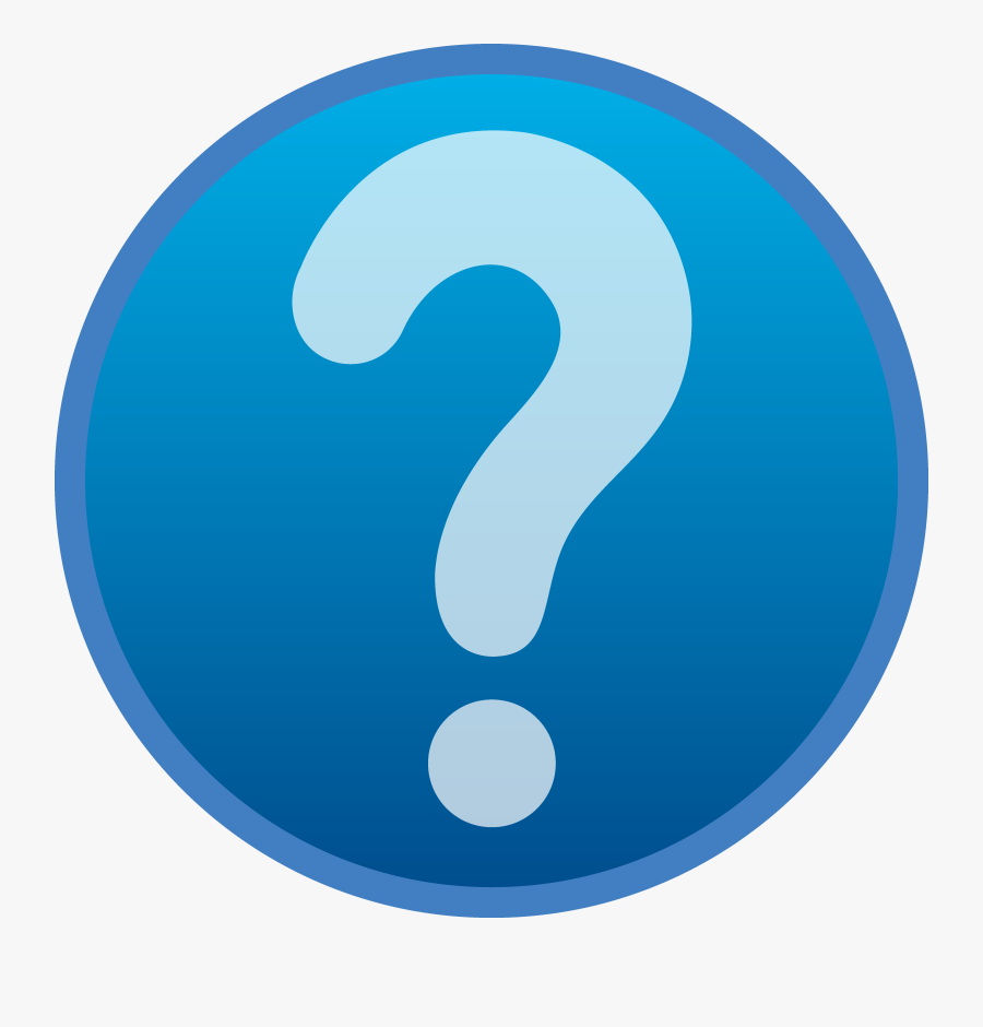 Thumb Image - Question Mark Button Icon Png, Transparent Clipart