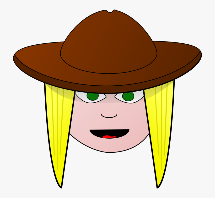 Head,cap,sombrero - Clip Art, Transparent Clipart