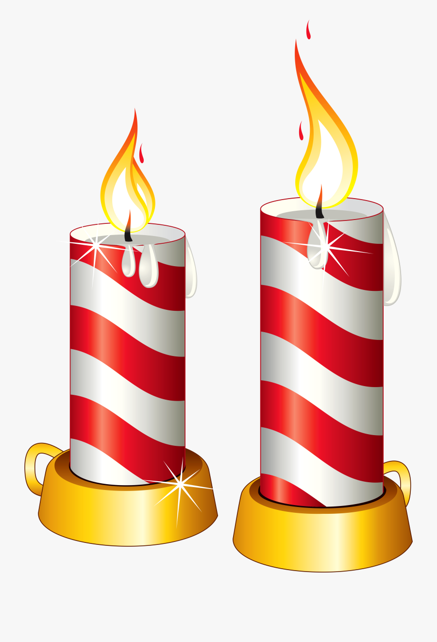 Transparent Christmas Candles Clipart - Candles Clipart Png, Transparent Clipart