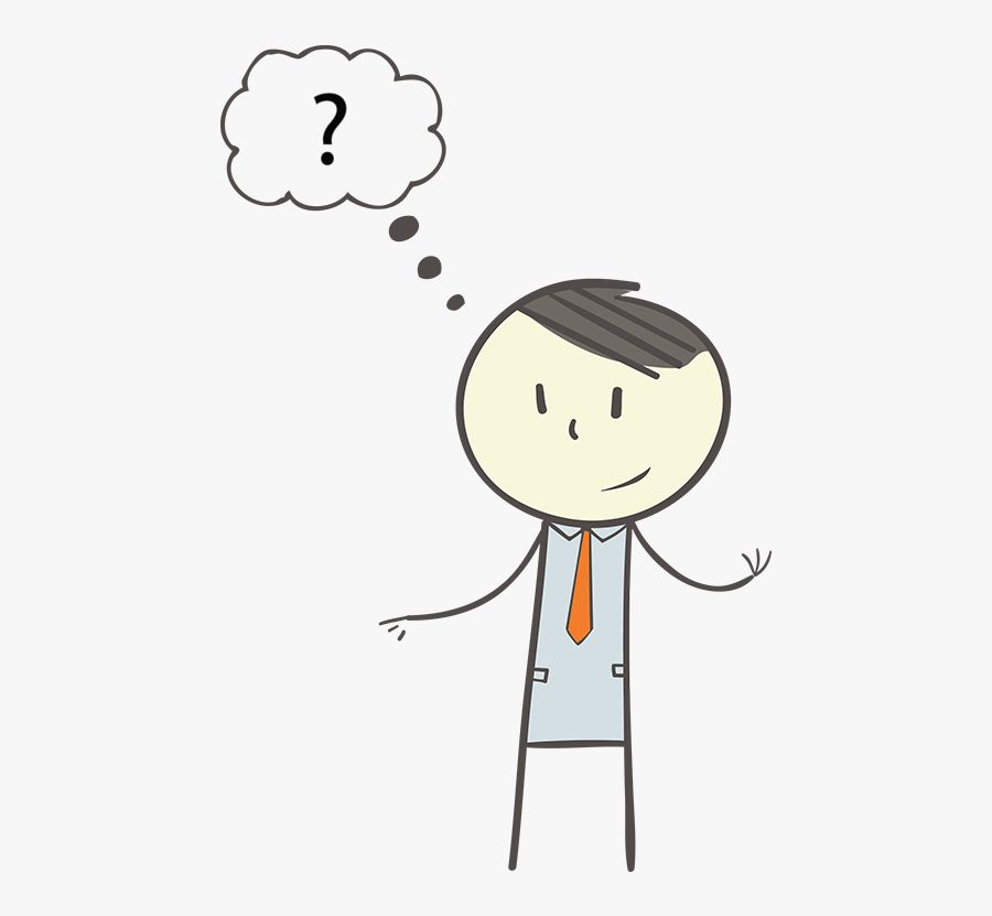 Question Mark Clipart Money - Person Asking A Question Icon, Transparent Clipart