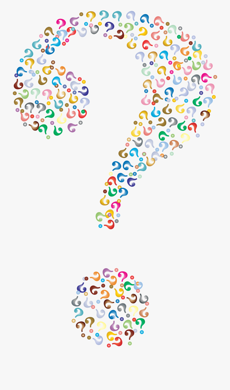 Clip Art Mark Image Library - Question Marks No Background, Transparent Clipart