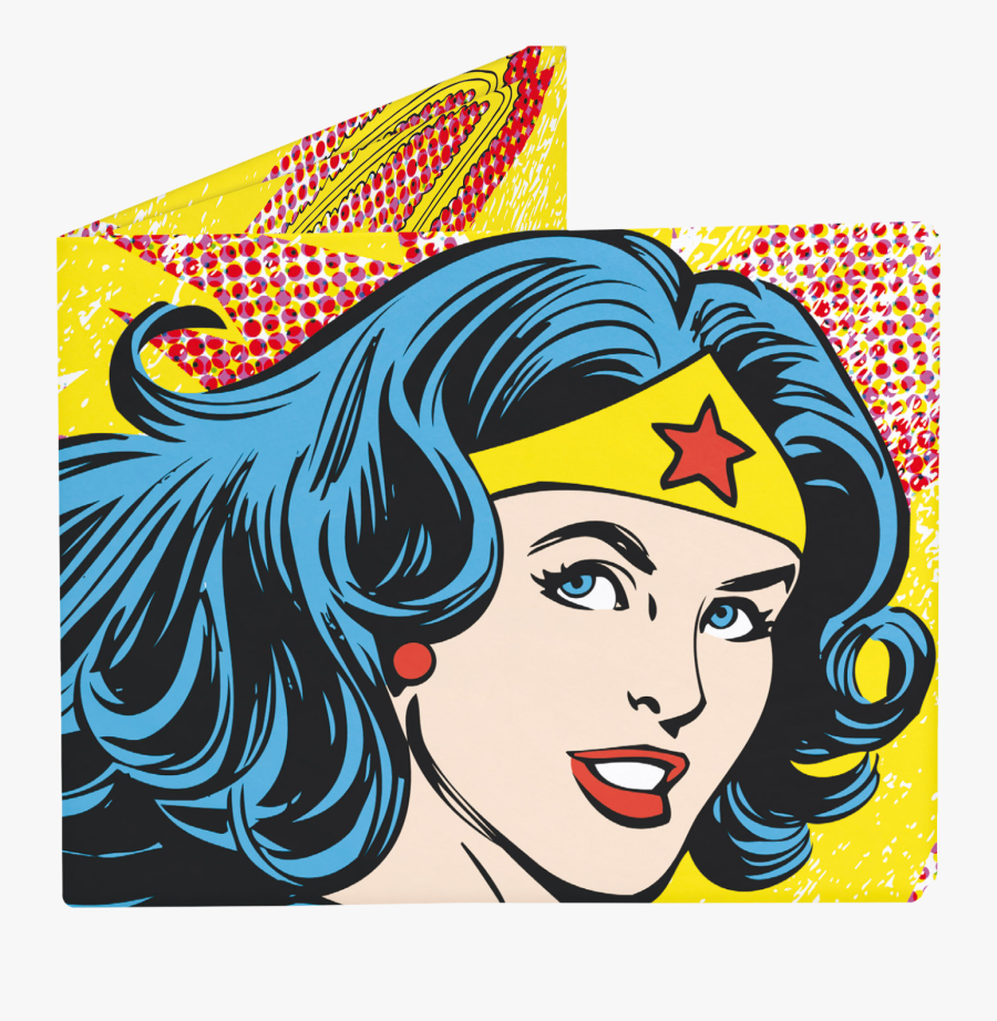 Old Comic Book Wonder Women, Transparent Clipart
