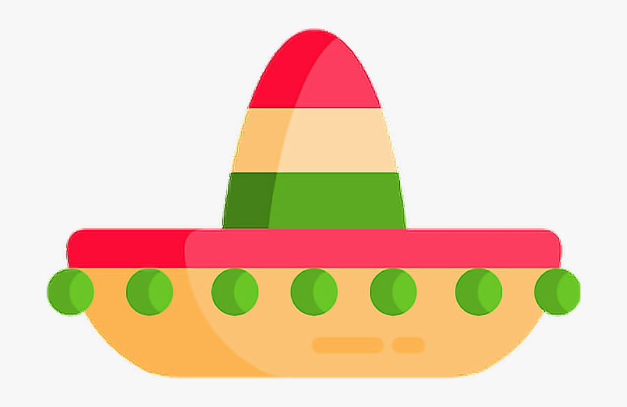 Transparent Mexican Sombrero Png - Sombrero Mexicano En Caricatura Png, Transparent Clipart