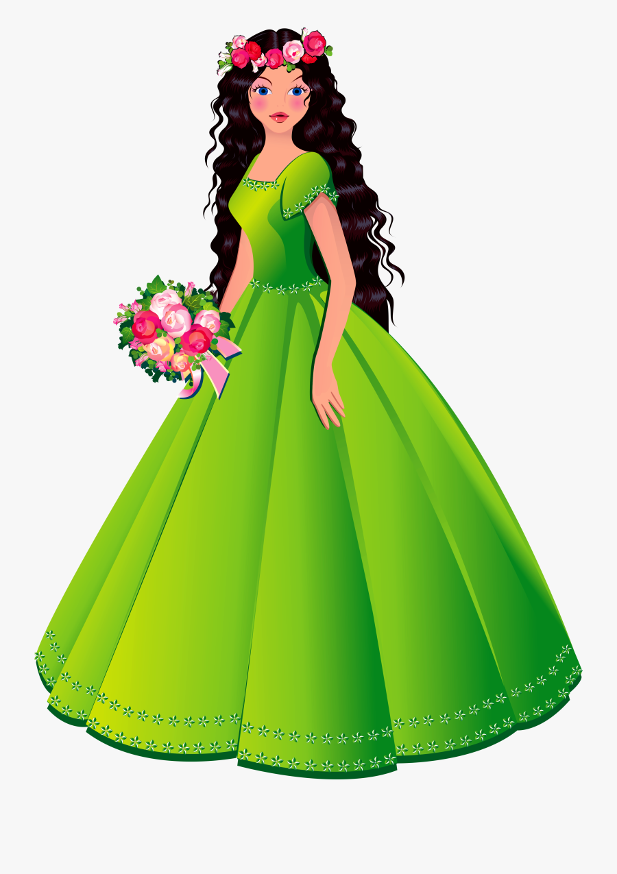 Princess Dresses Clipart - Princess Cartoon, Transparent Clipart