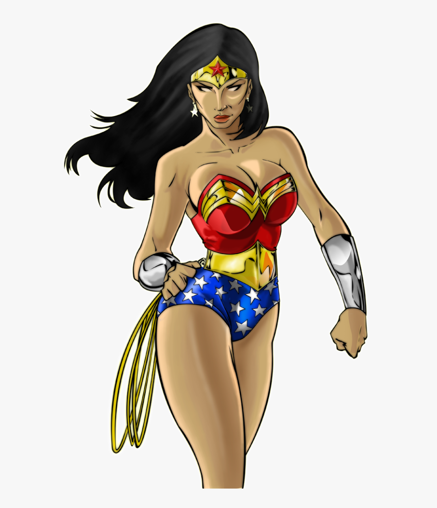 Wonder Woman Desenho Png - Wonder Woman Png Clipart, Transparent Clipart