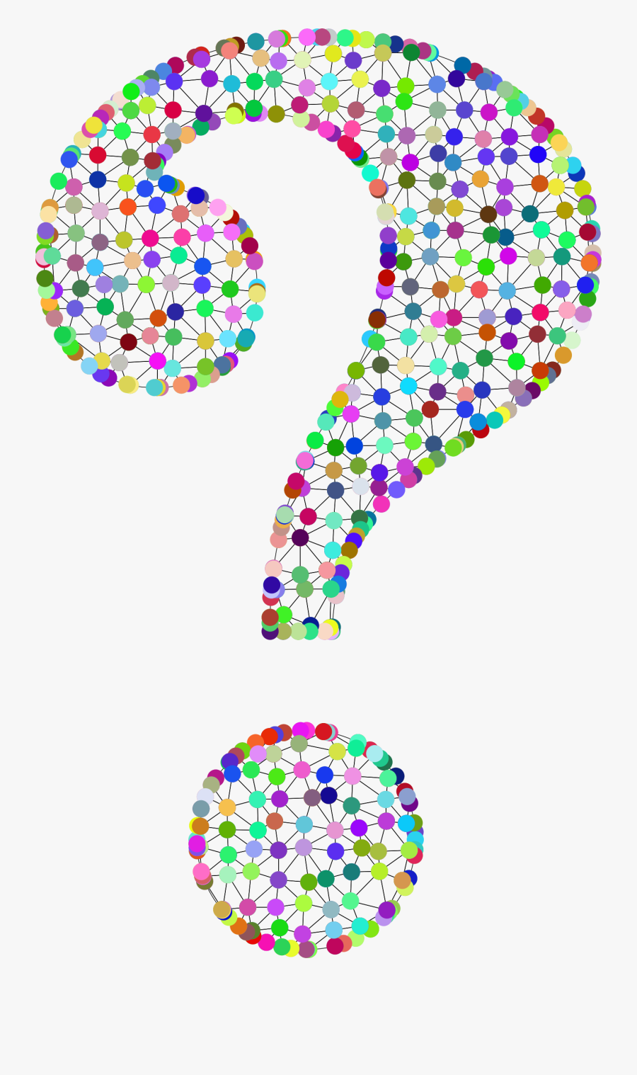 See Here Question Mark Clip Art Free Download - Transparent Background Transparent Creative Question, Transparent Clipart