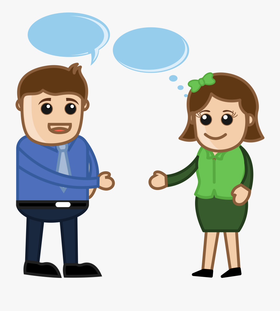 Question Clipart Images And Photos - Man Woman Talking Png, Transparent Clipart